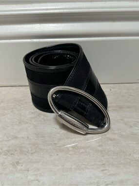 Armani Exchange Suede Belt